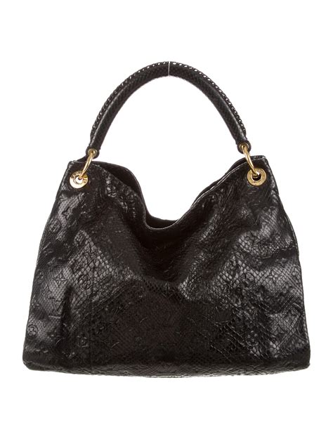 louis vuitton python handle bag|RARE Louis Vuitton Artsy MM Python handle Exotique .